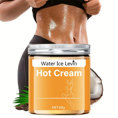 Full Body Fitness Massage Cream, Hot Compress to Tighten Abdominal Muscles