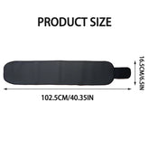 Adjustable neoprene sports waist support belt with lumbar compression