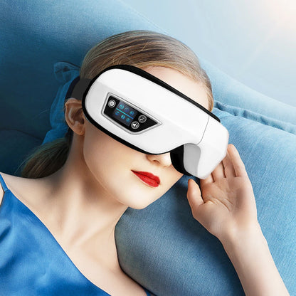 Smart Eye Massage Instrument Vibration Eye Care Massager Airbag Compress Bluetooth Music Eye Relax Fatigue Massage Sleep Mask