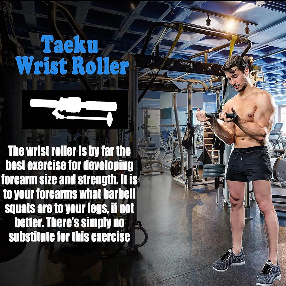 Wrist Forearm Exerciser Roller Blaster