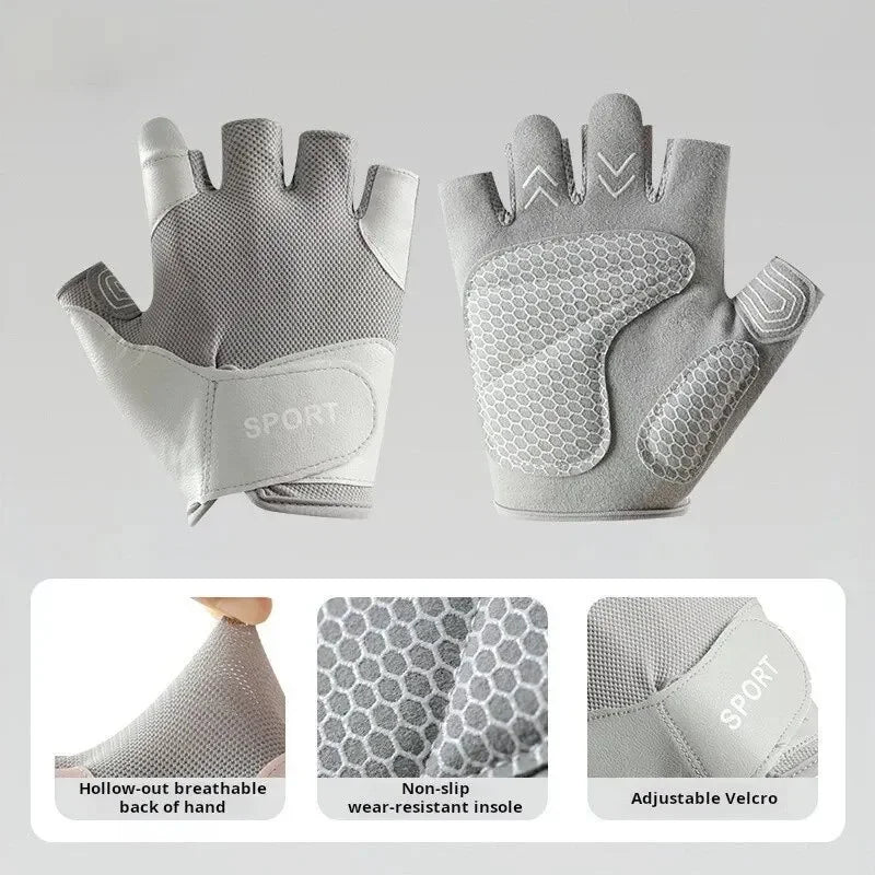 Workout Gloves with Excellent Grip Lightweight Gym Gloves for Weightlifting Training Fitness Unisex